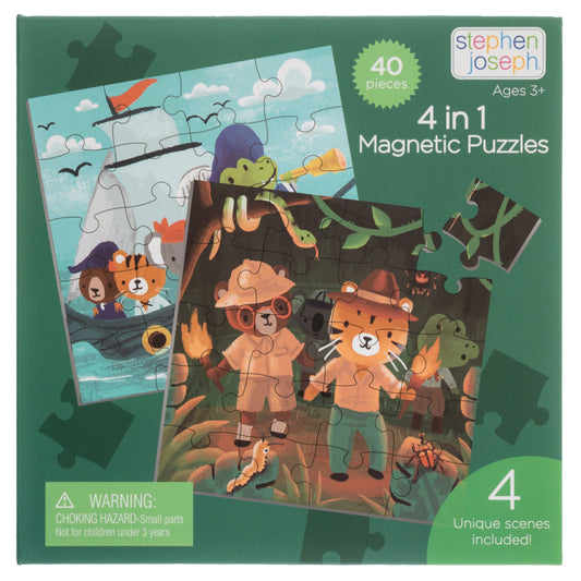 Stephen Joseph - 4 IN 1 MAGNETIC PUZZLE