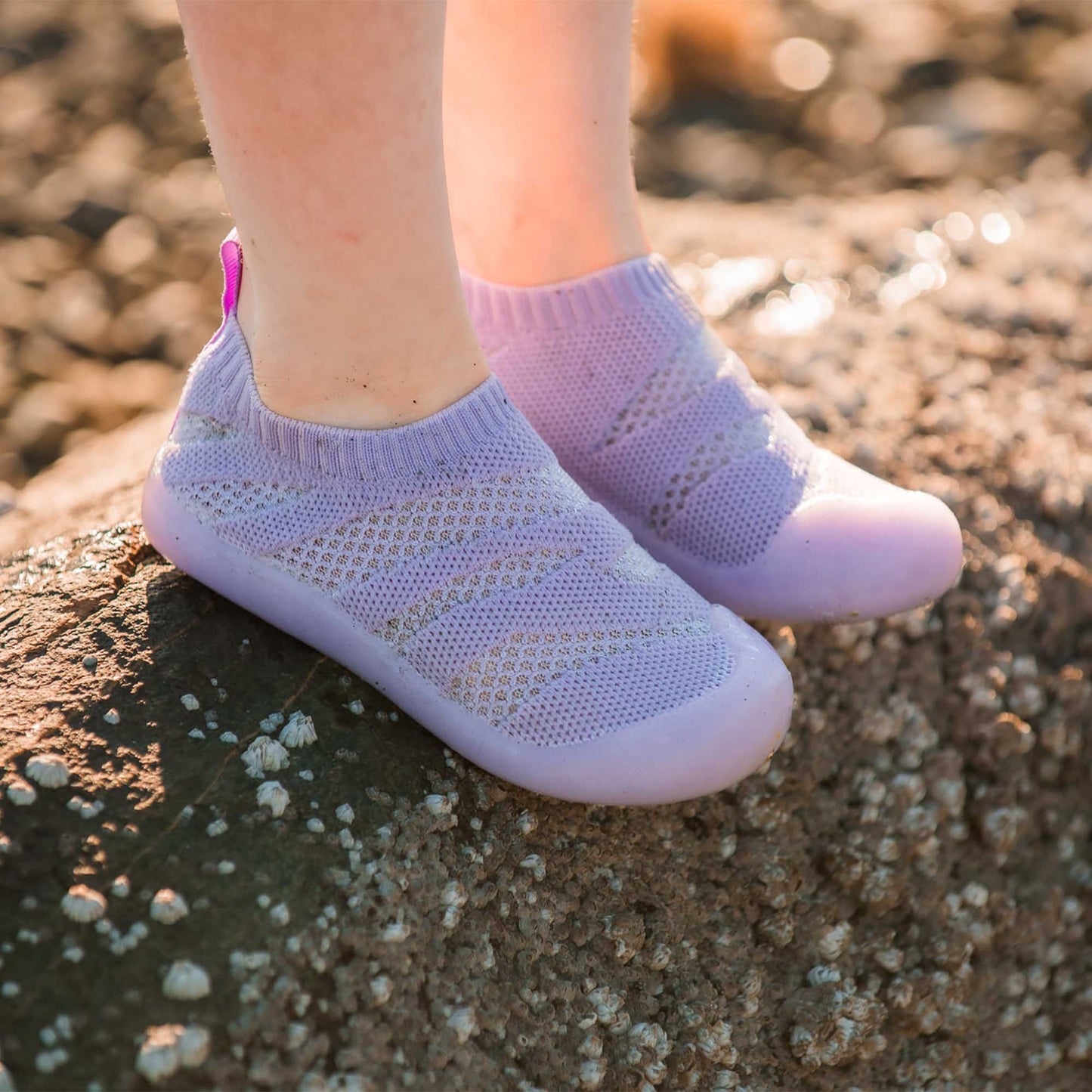 Jan & Jul Kids Jelly Jumper Flow Shoes | Lavender