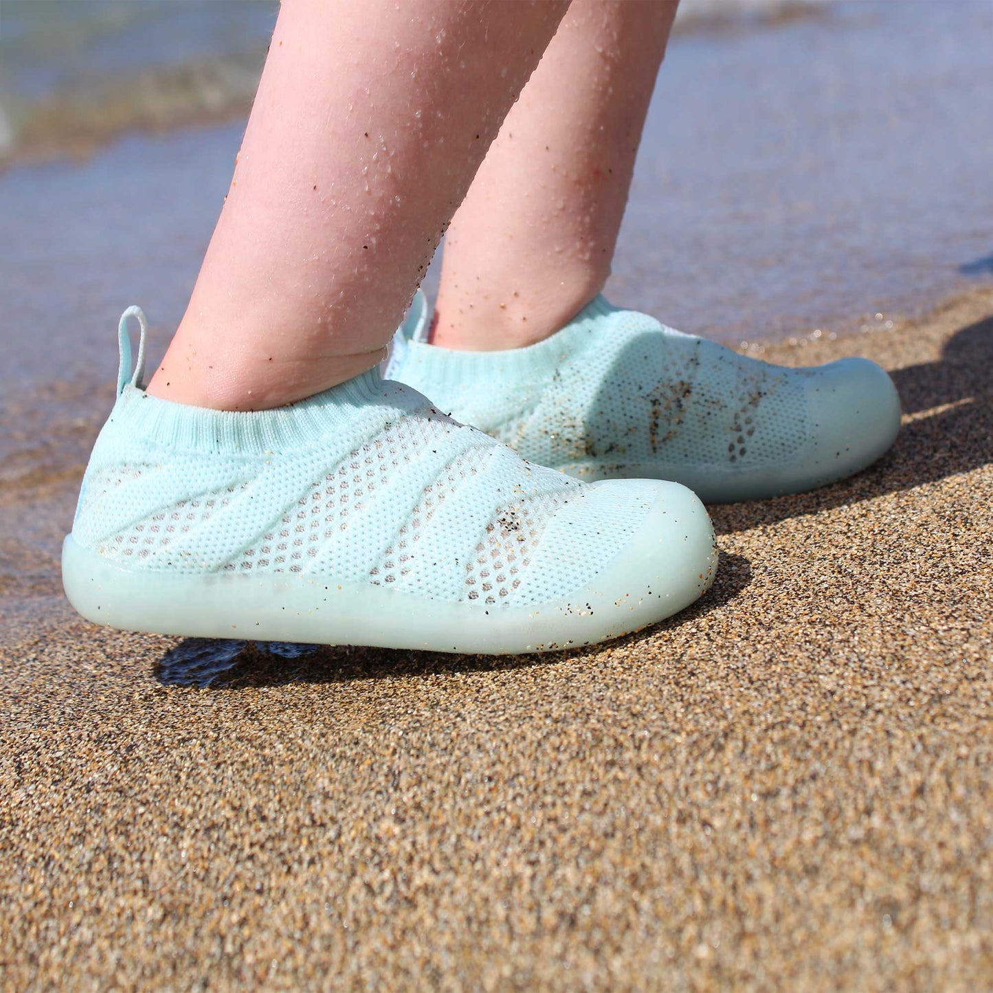 Jan & Jul Kids Jelly Jumper Flow Shoes | Mint