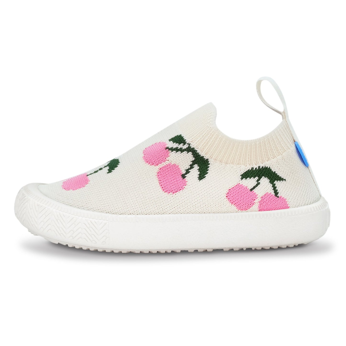 Jan & Jul Kids Graphic Knit Shoes | Cherries