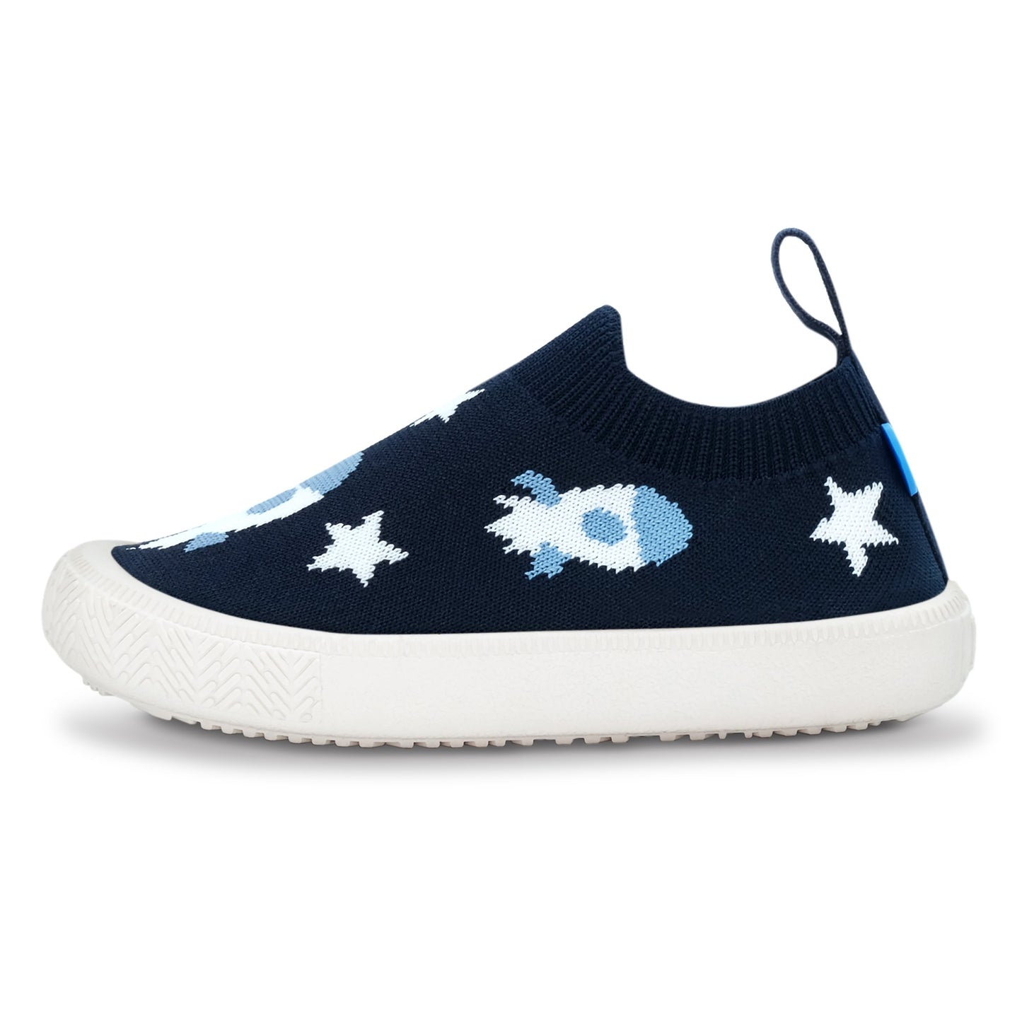 Jan & Jul Kids Graphic Knit Shoes | Rocket