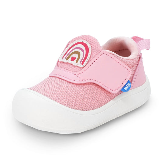 Jan & Jul Kids Mini-Flyer Shoe - Pink Rainbow