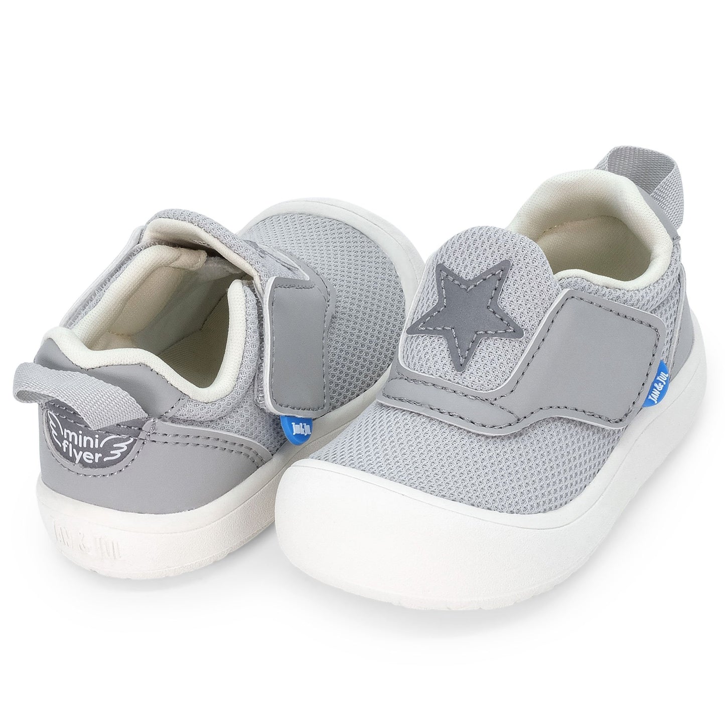 Jan & Jul Kids Mini-Flyer Shoe - Silver Star