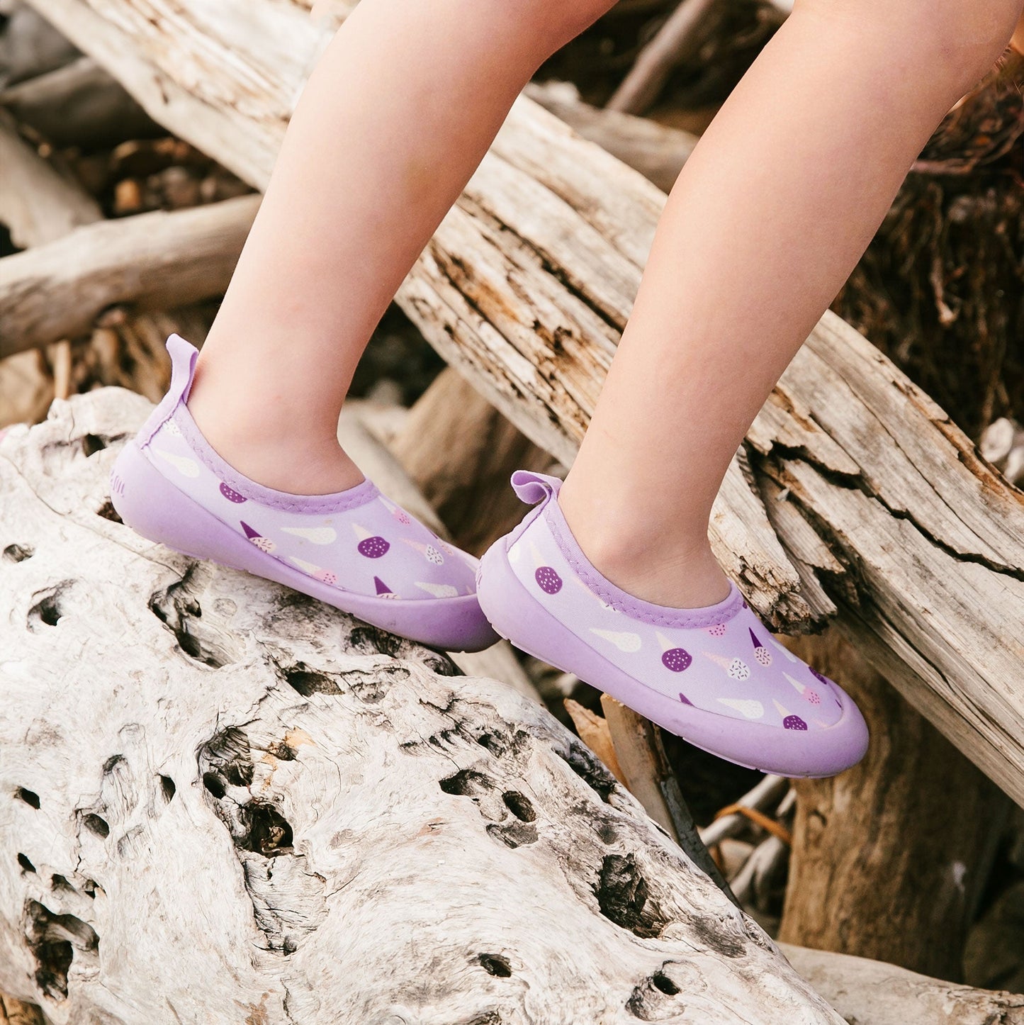 Jan & Jul Kids Water Shoes | Lavender Ice Cream