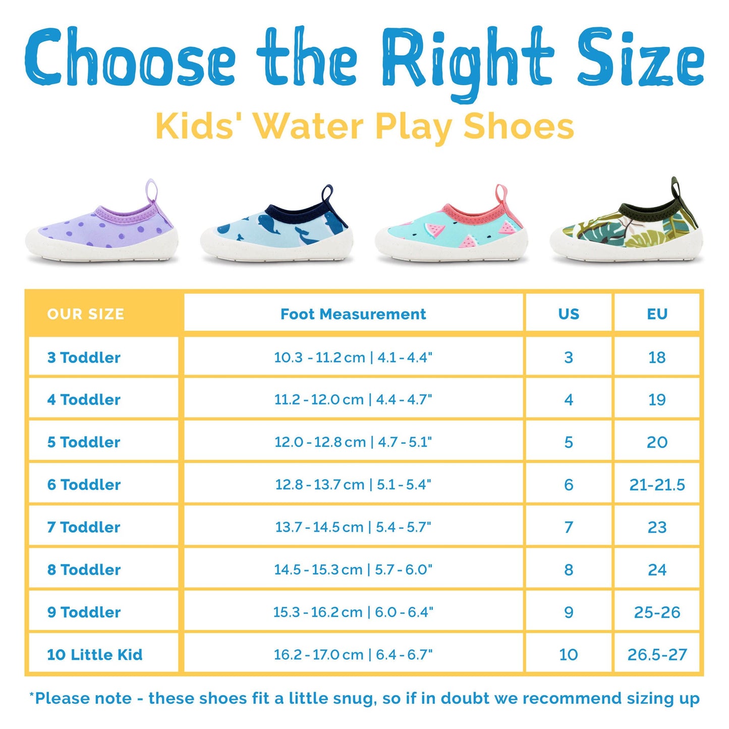 Jan & Jul Kids Water Shoes | Watermelon