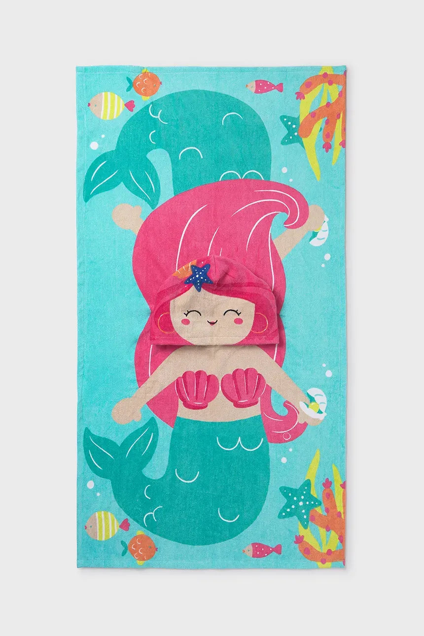 Mayoral Mermaid Hooded Towel