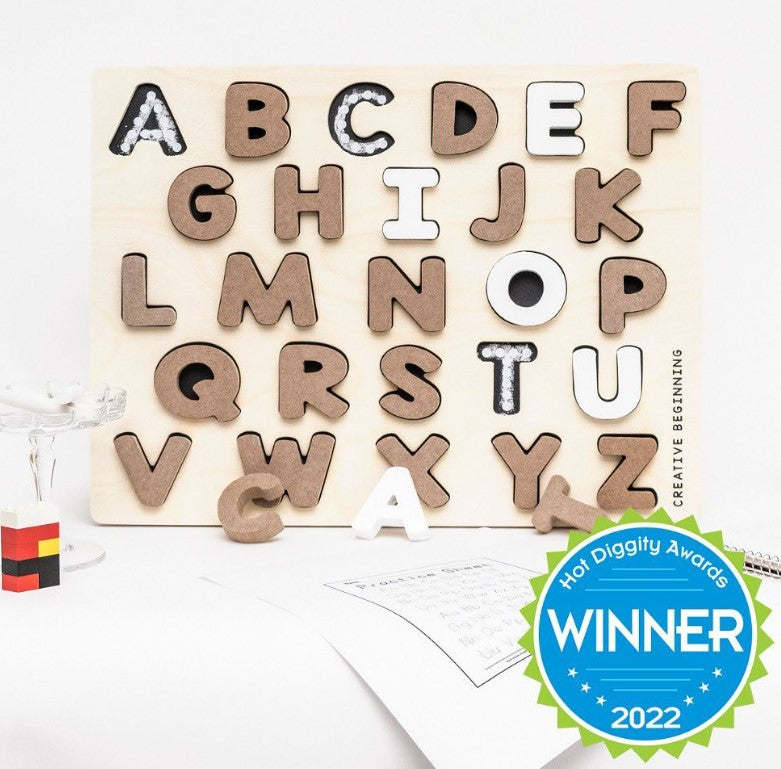 Creative Beginning - Letters Raised Puzzle Uppercase