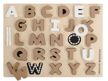 Creative Beginning - Letters Raised Puzzle Uppercase