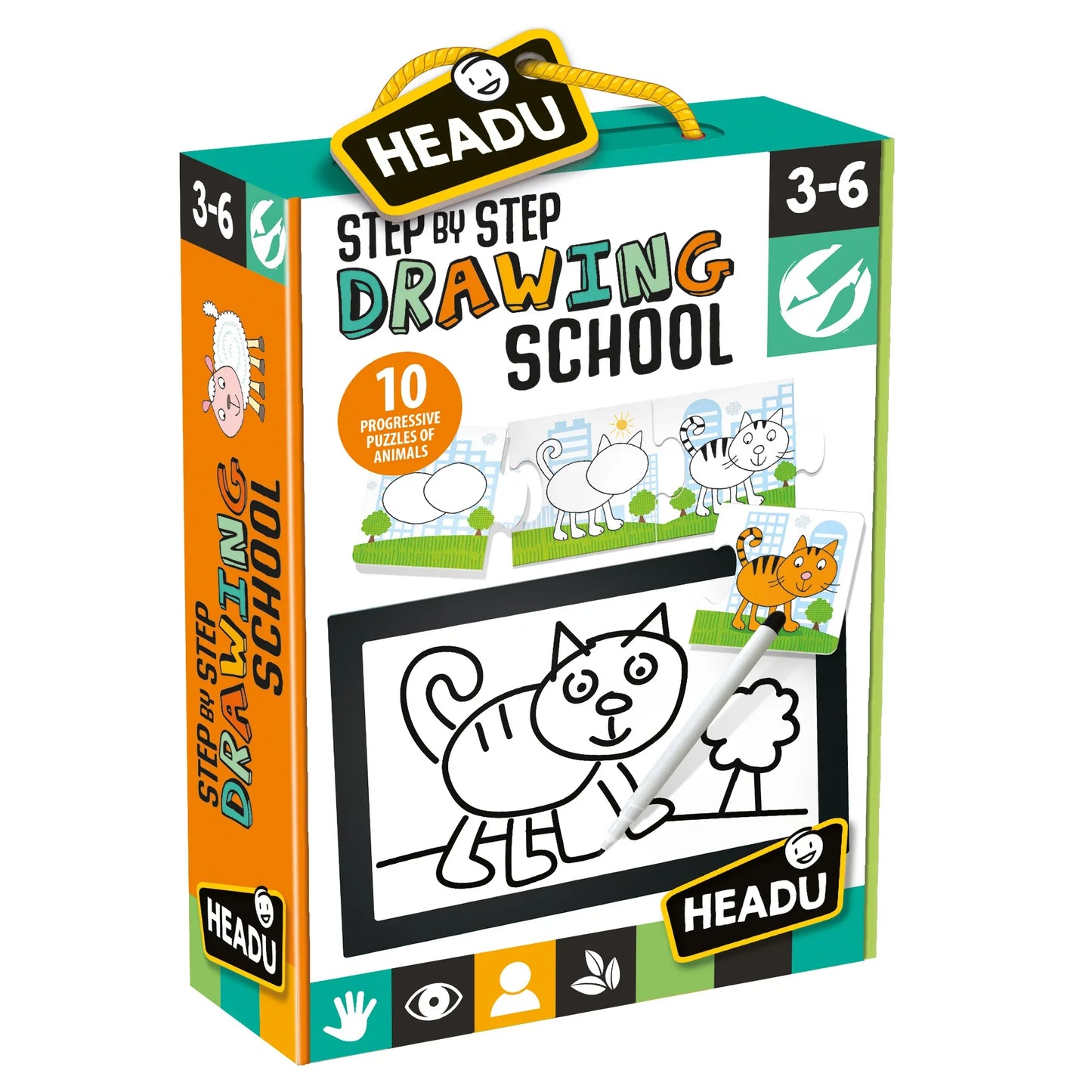 Headu Toys For Children Learning Step by Step Drawing School