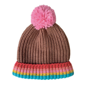 Rockahula: Rainbow Stripe Knitted Hat