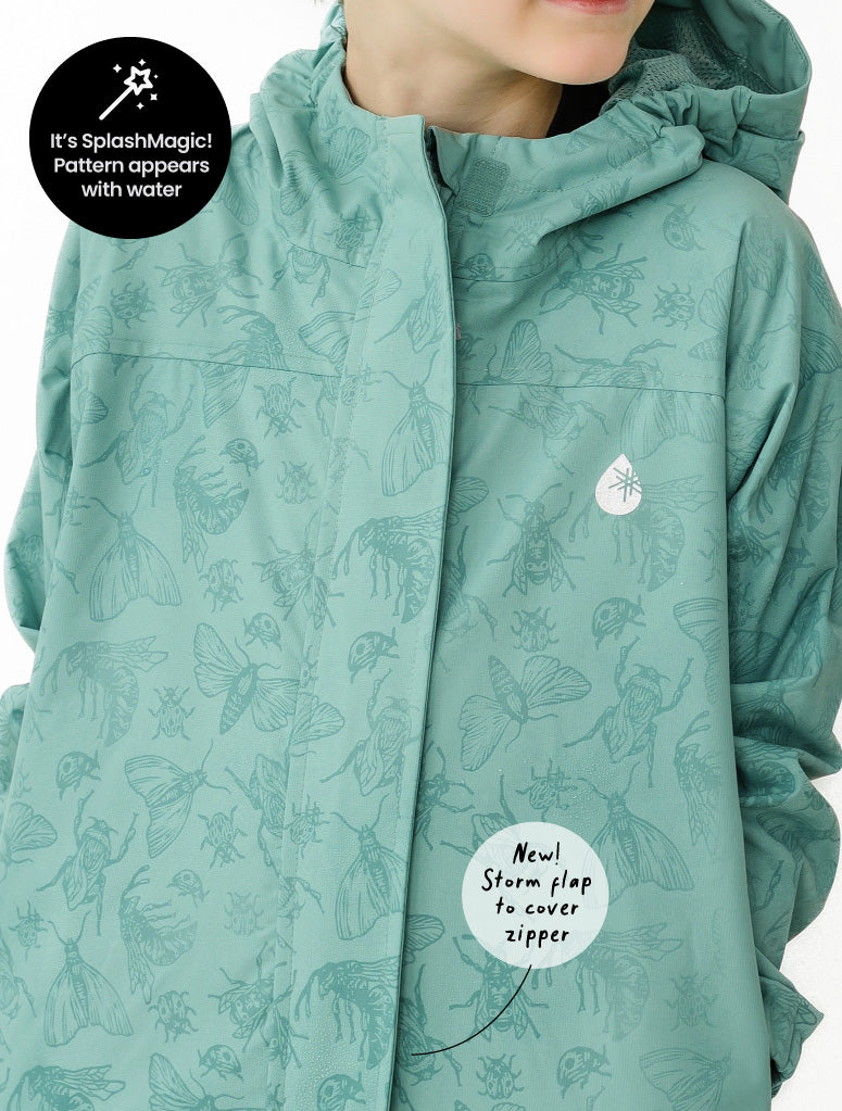 Therm Kids - Splashmagic Rainshell Seafoam