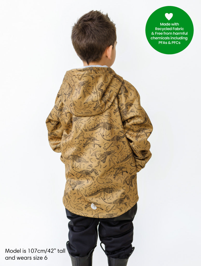 Therm Kids- All-Weather Hoodie Dino Bones