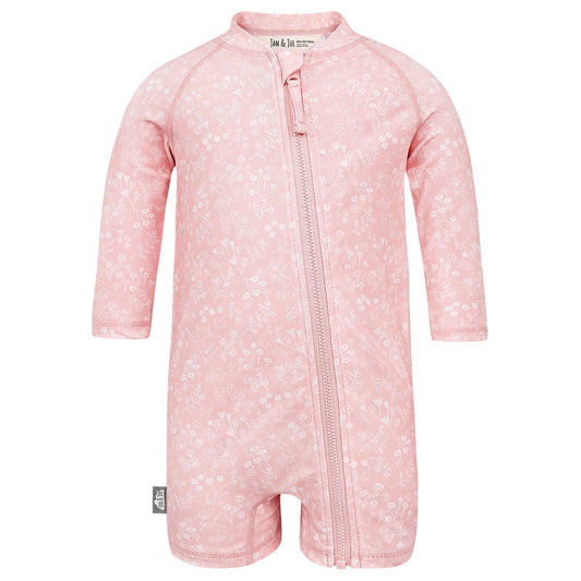 Jan & Jul 1-pc UV Jumpsuit - Pink Prairie