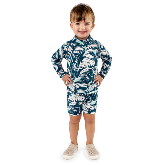 Jan & Jul 2-pc UV Jumpsuit - Wave Rider