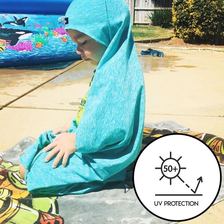 Luv Bug Company Kids Upf 50+ Sunscreen Towels With Hood