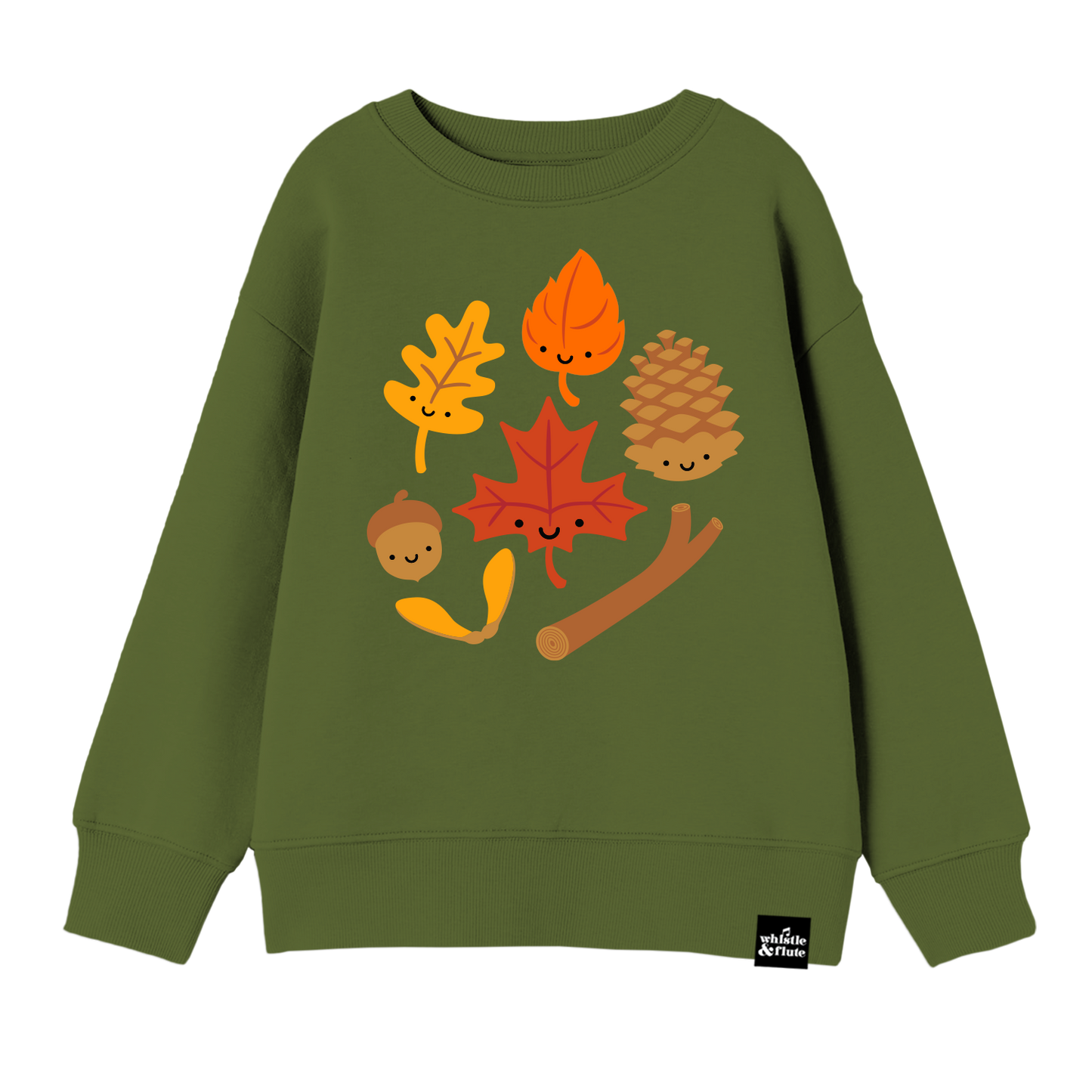 Whistle & Flute Autumn Leaves Sweatshirt