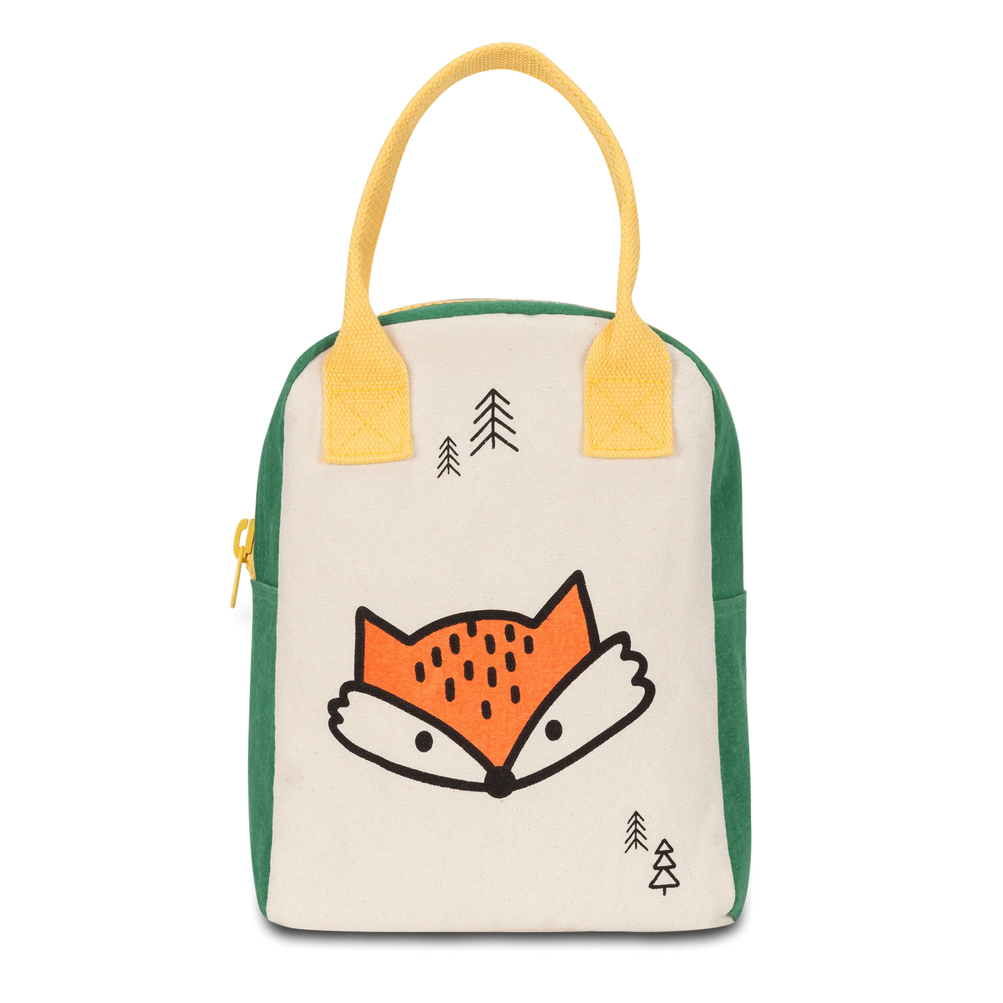 Fluf Zipper Lunch Bag- Fox