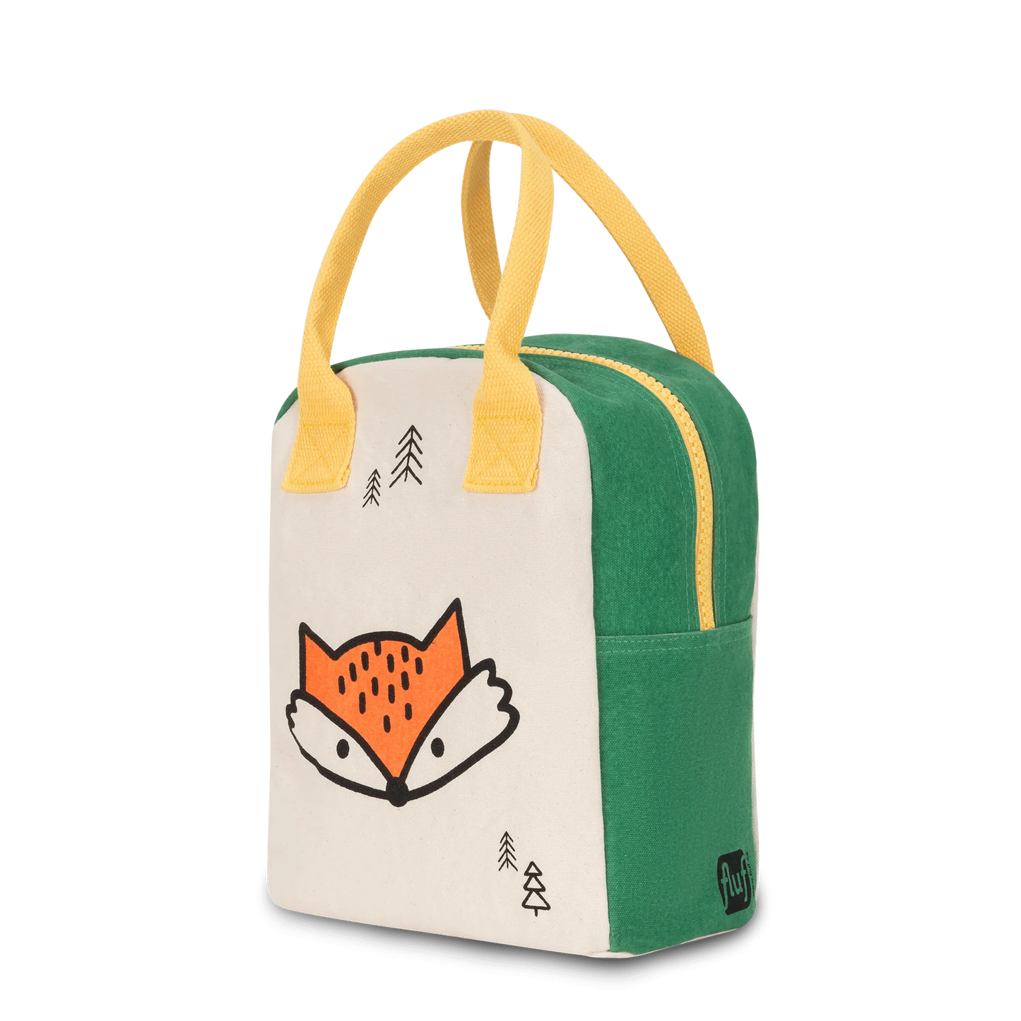 Fluf Zipper Lunch Bag- Fox