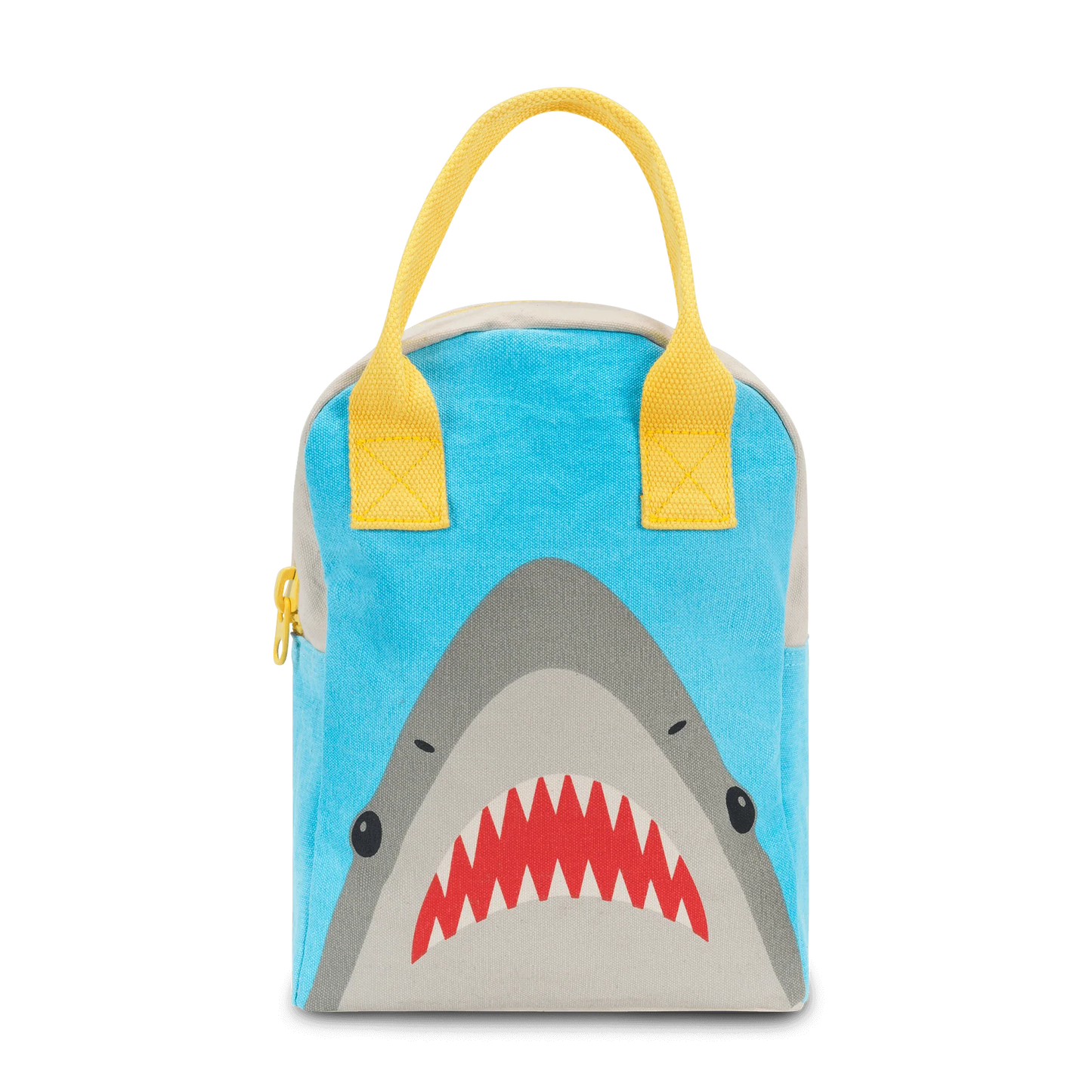 Fluf Zipper Lunch Bag- Shark