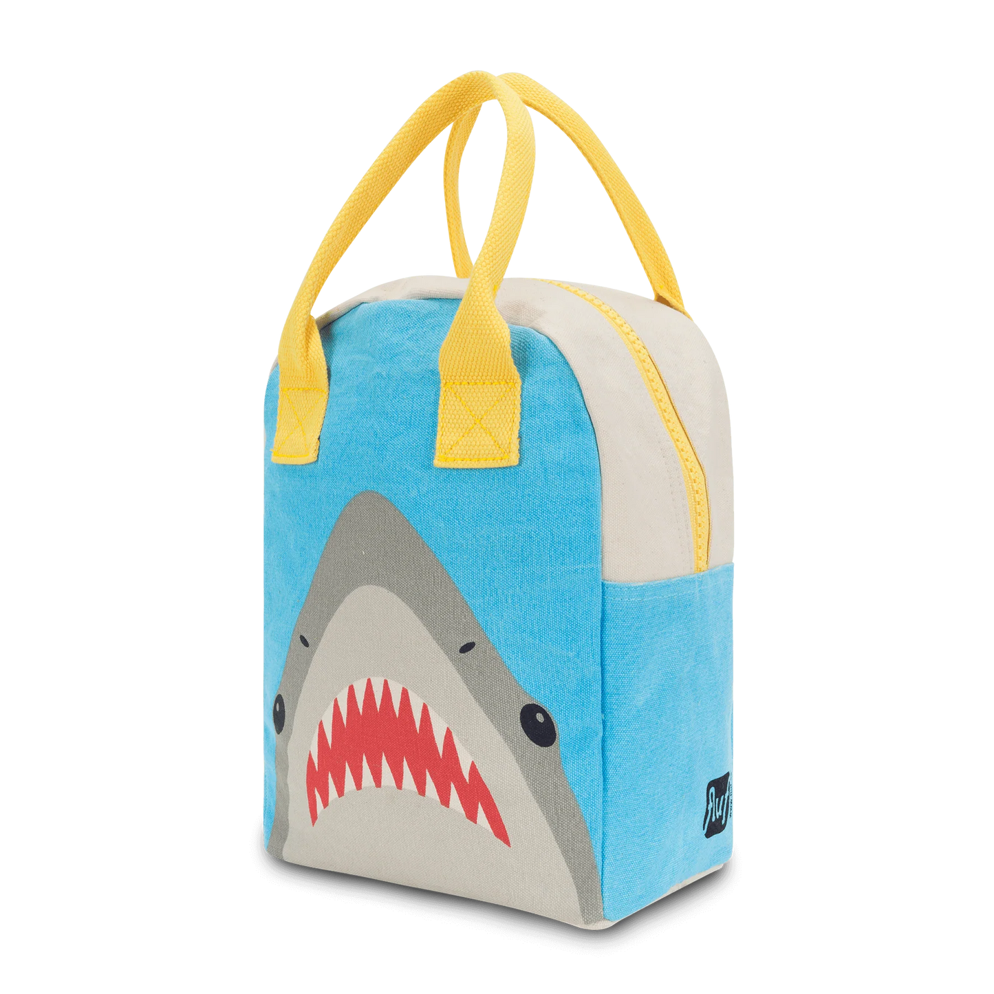 Fluf Zipper Lunch Bag- Shark