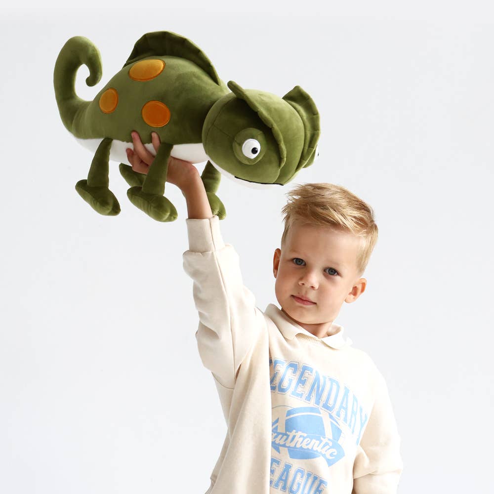 Orange Toys - Green Chameleon Plush 30cm