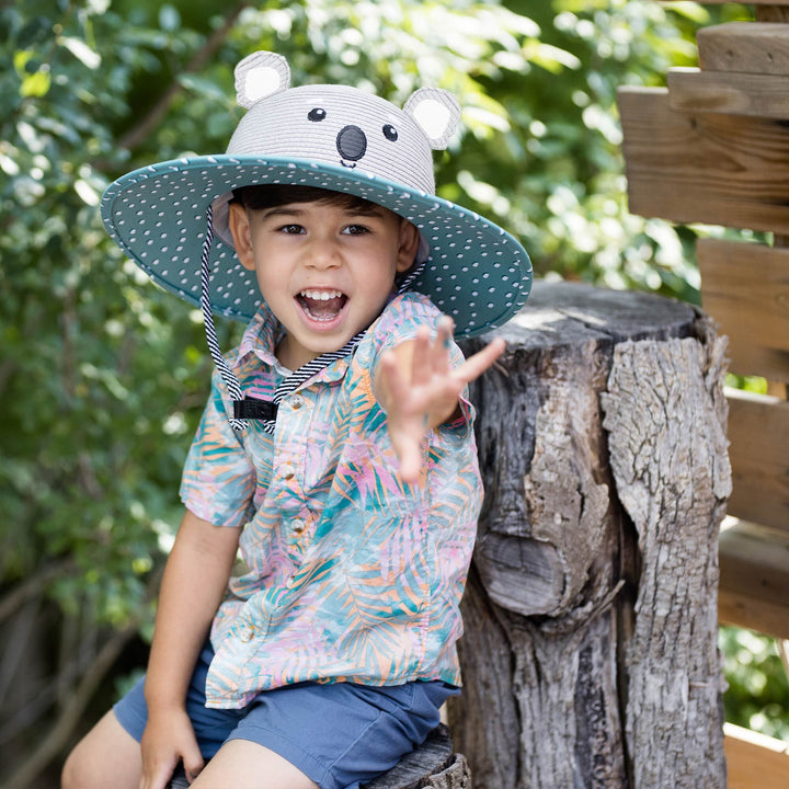 Flapjackkids - Kids' Lifeguard Straw Hat - Koala