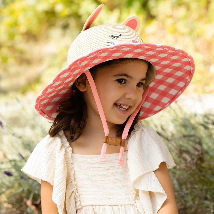 Flapjackkids - Kids Lifeguard Straw Hat - Bunny