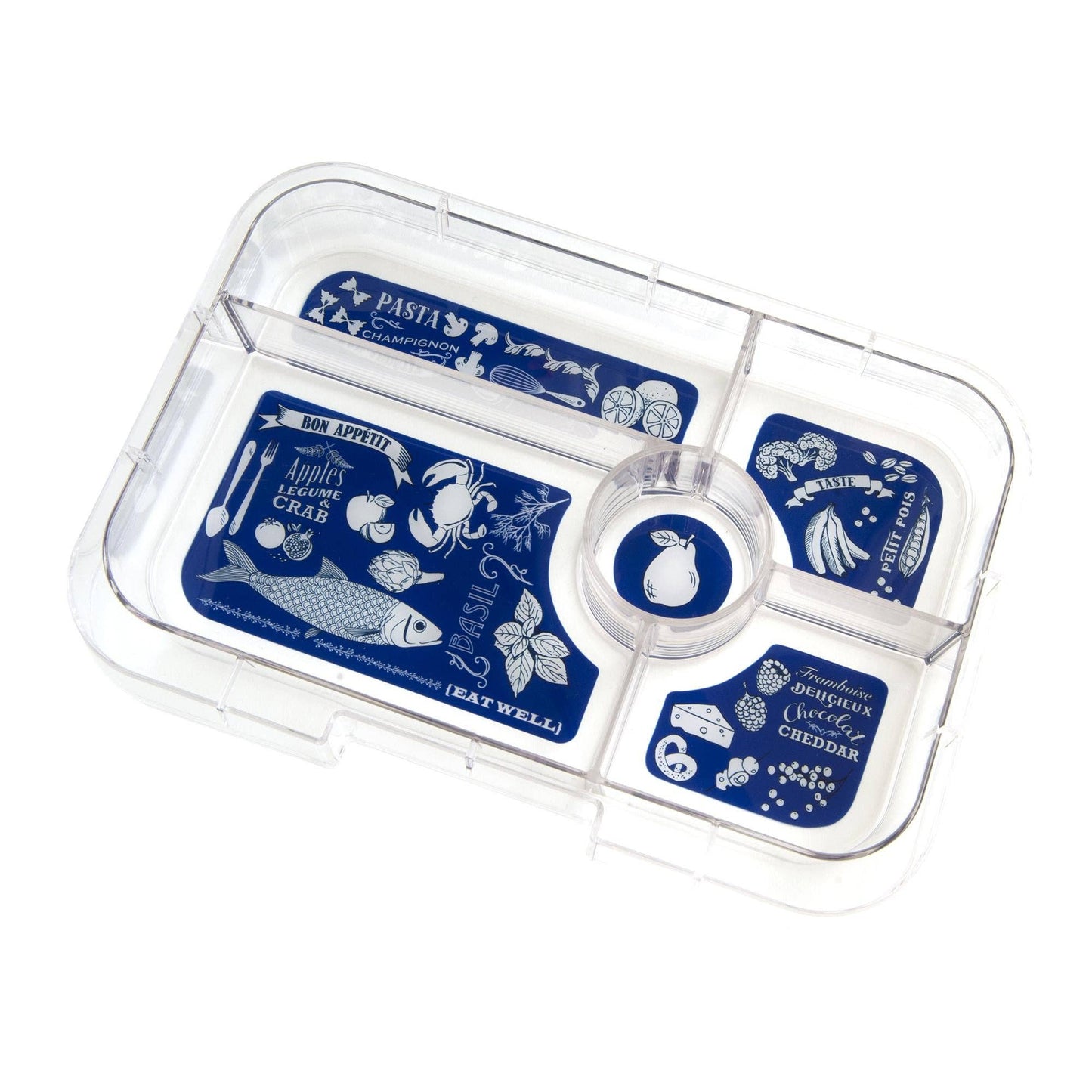 Yumbox - Leakproof Tapas Bento Box (Antibes Blue) - 5 Compartment