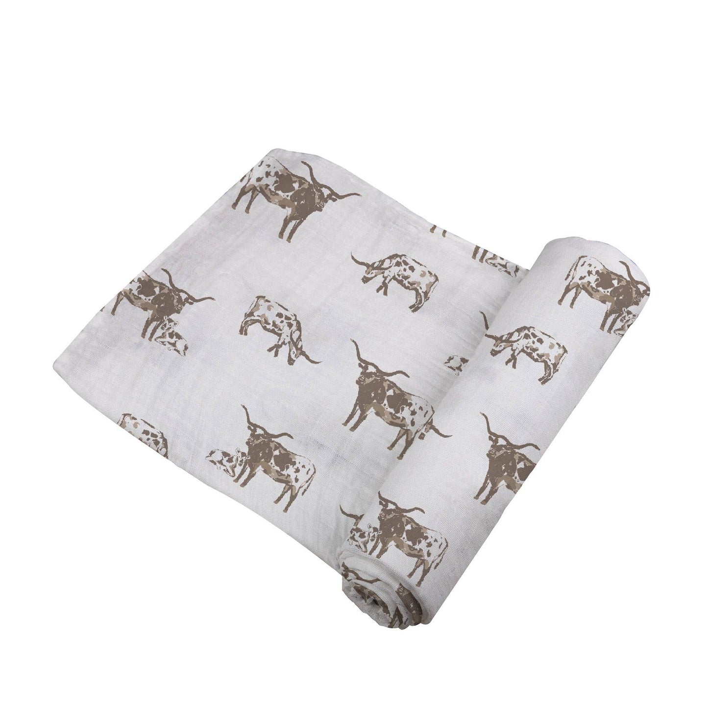 Newcastle Classics - Texas Longhorn Bamboo Swaddle