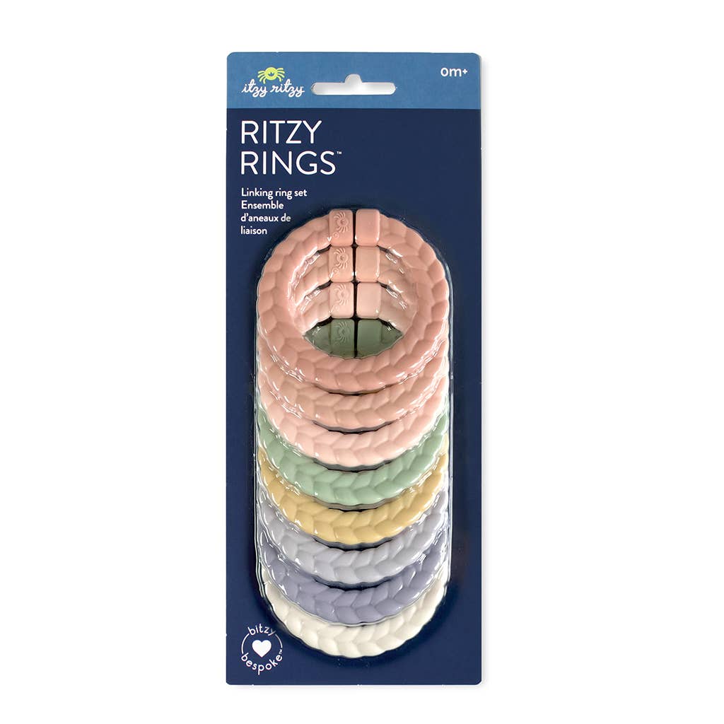 Itzy Ritzy - Bitzy Bespoke Itzy Rings™ Linking Ring Set: Pastel