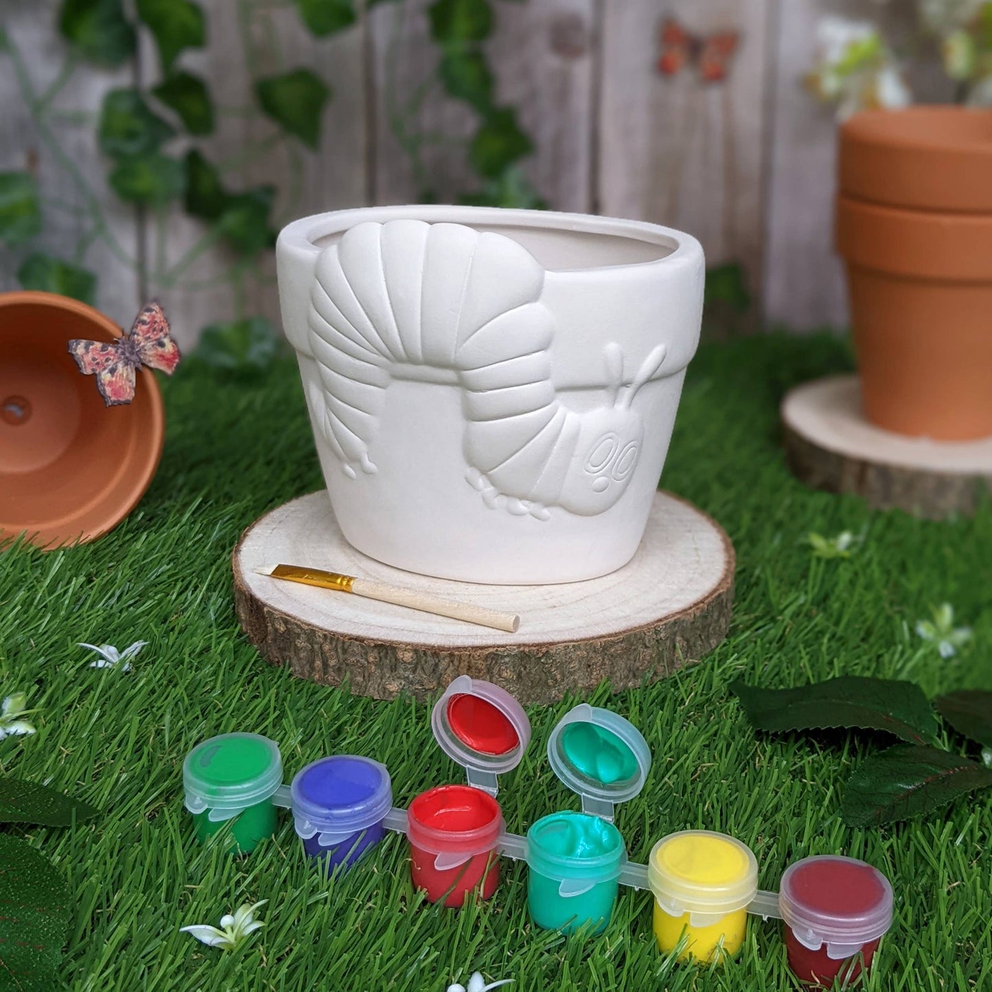 Robert Frederick  - Paint Your Own Plant Pot - The Very Hungry Caterpillar