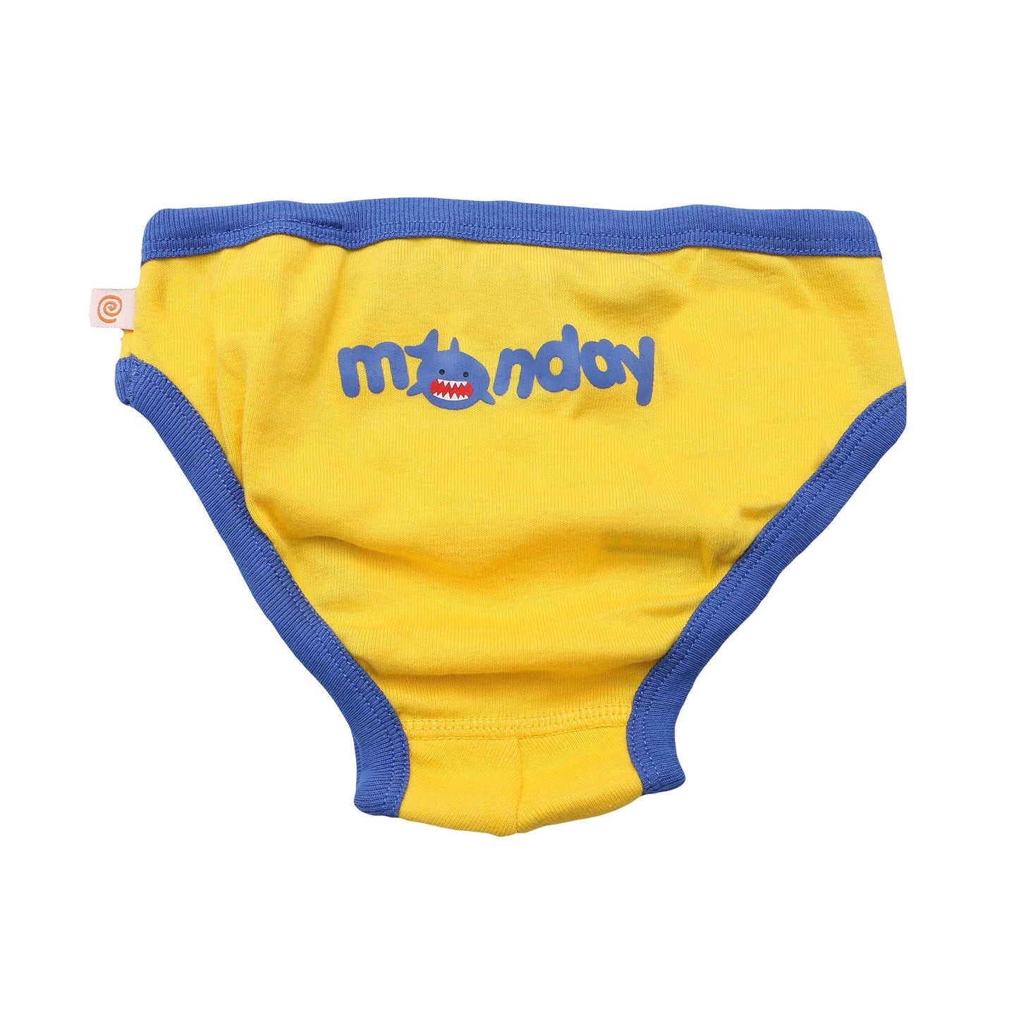 Kids Organic Pantys - 7Pc Set - Days Of The Week 4-5 Years