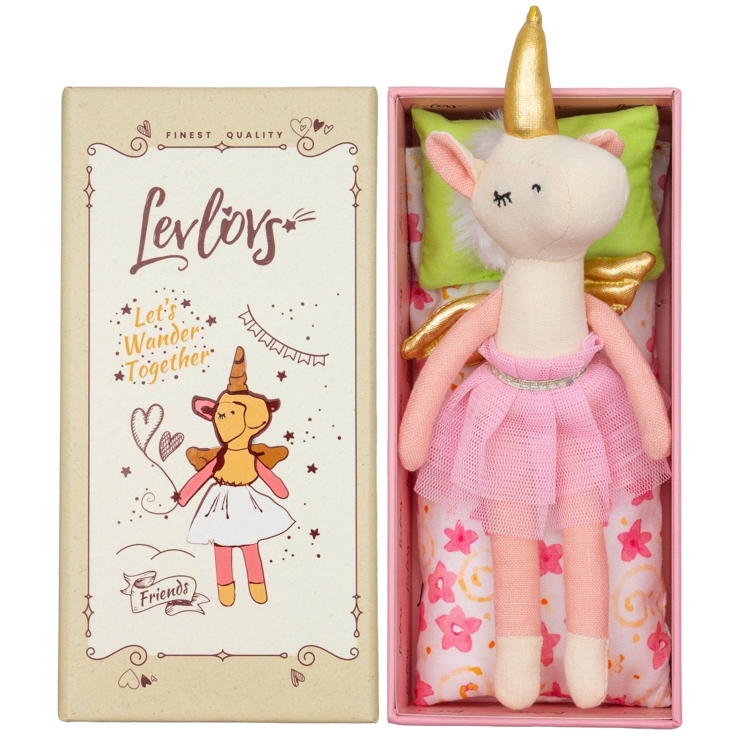 Levlovs - Unicorn Bella Easter Gift - 6 1/2"