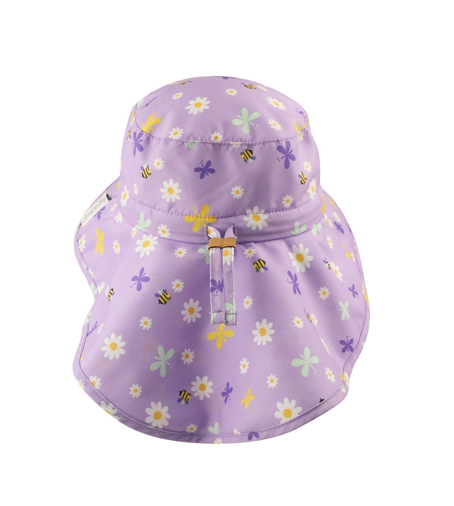 Flapjackkids - Sun Hat With Neck Cape - Daisy