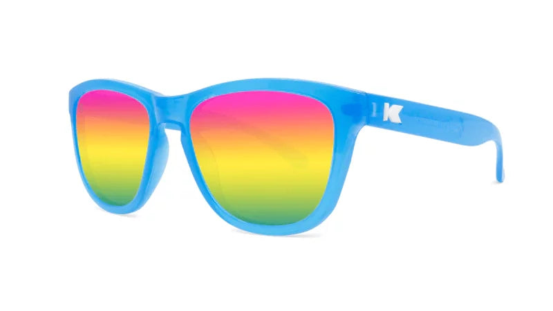 Knockaround Kids Premiums Sunglasses Rainbow Blues Polarized