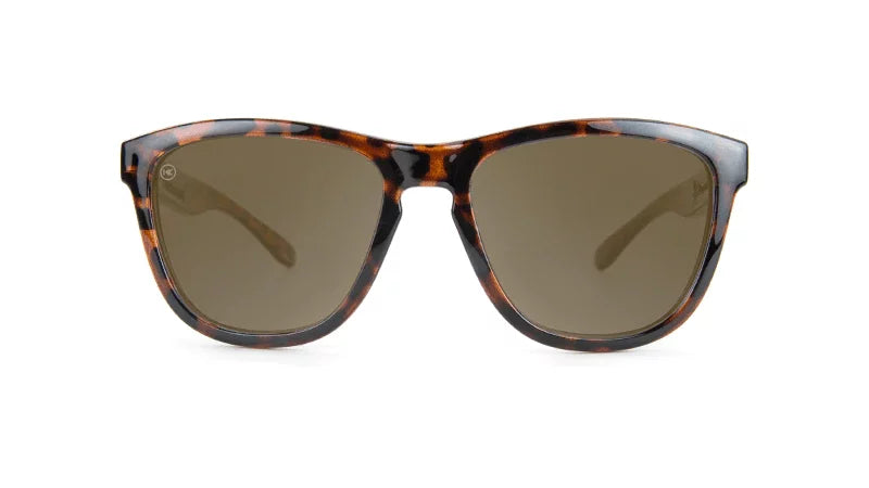 Knockaround Kids Premiums Sunglasses Glossy Tortoiseshell/Amber Polarized