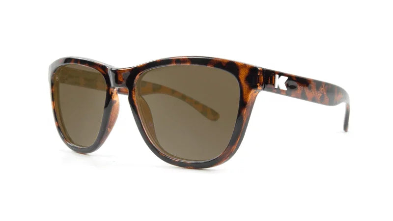 Knockaround Kids Premiums Sunglasses Glossy Tortoiseshell/Amber Polarized