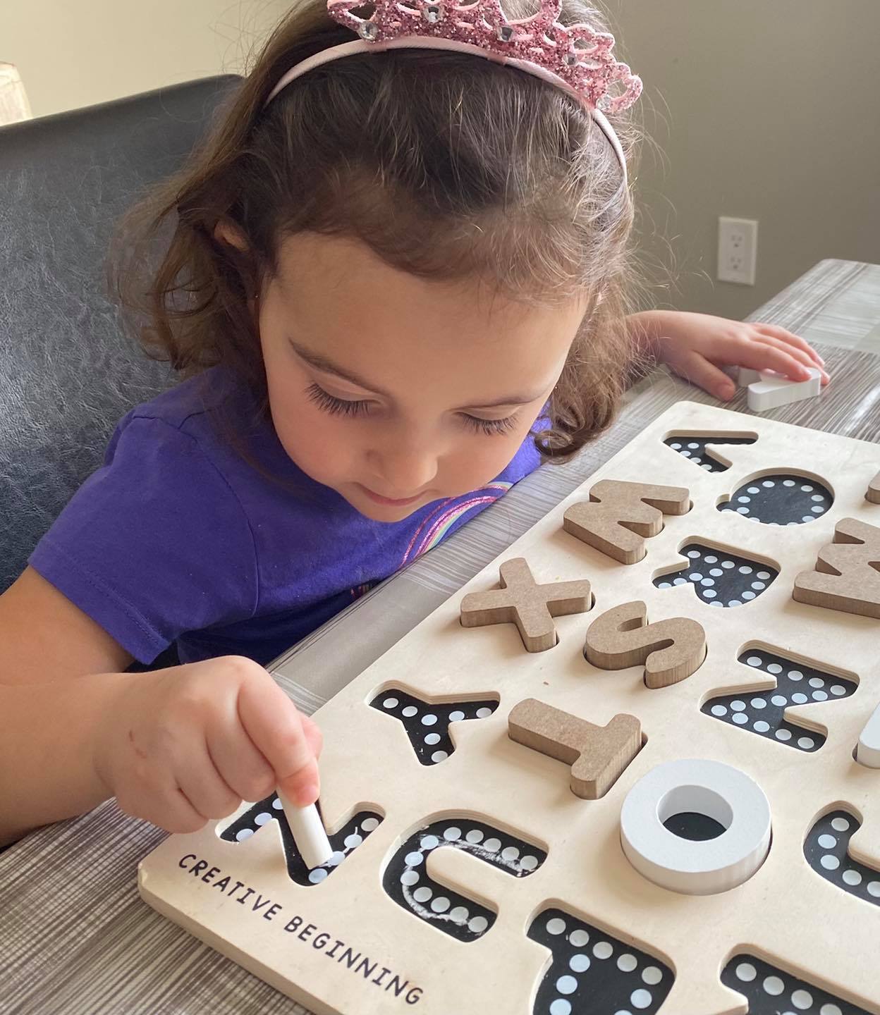 Creative Beginning - Letters Raised Puzzle Uppercase