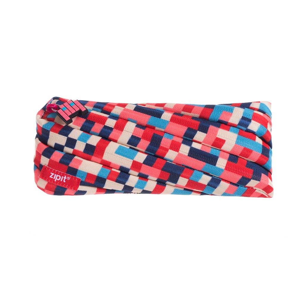 Zipit -  Pixel Pencil Case Pouch