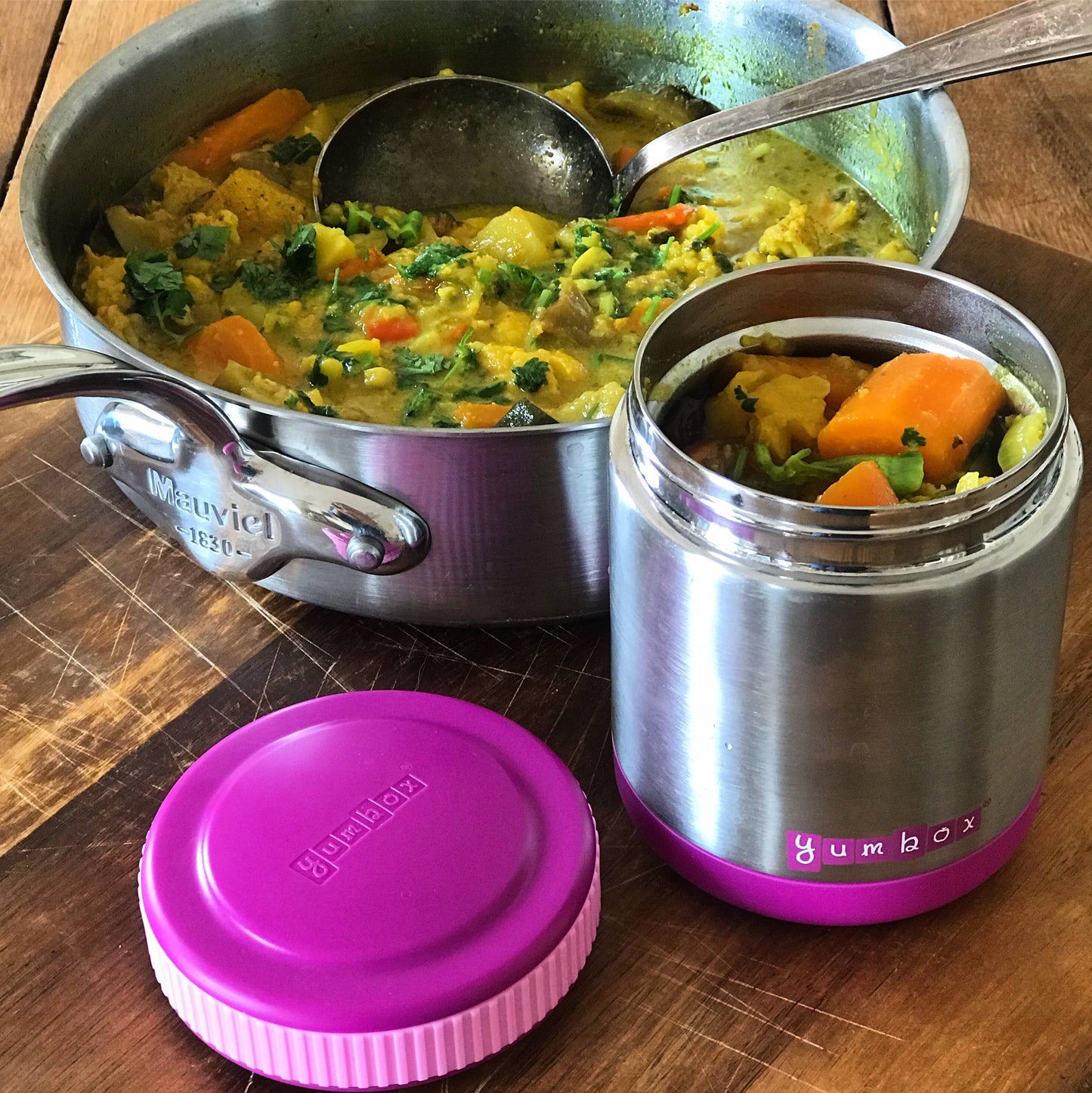 Yumbox - Thermal Food Jar for Hot Lunch - Zuppa with Spoon