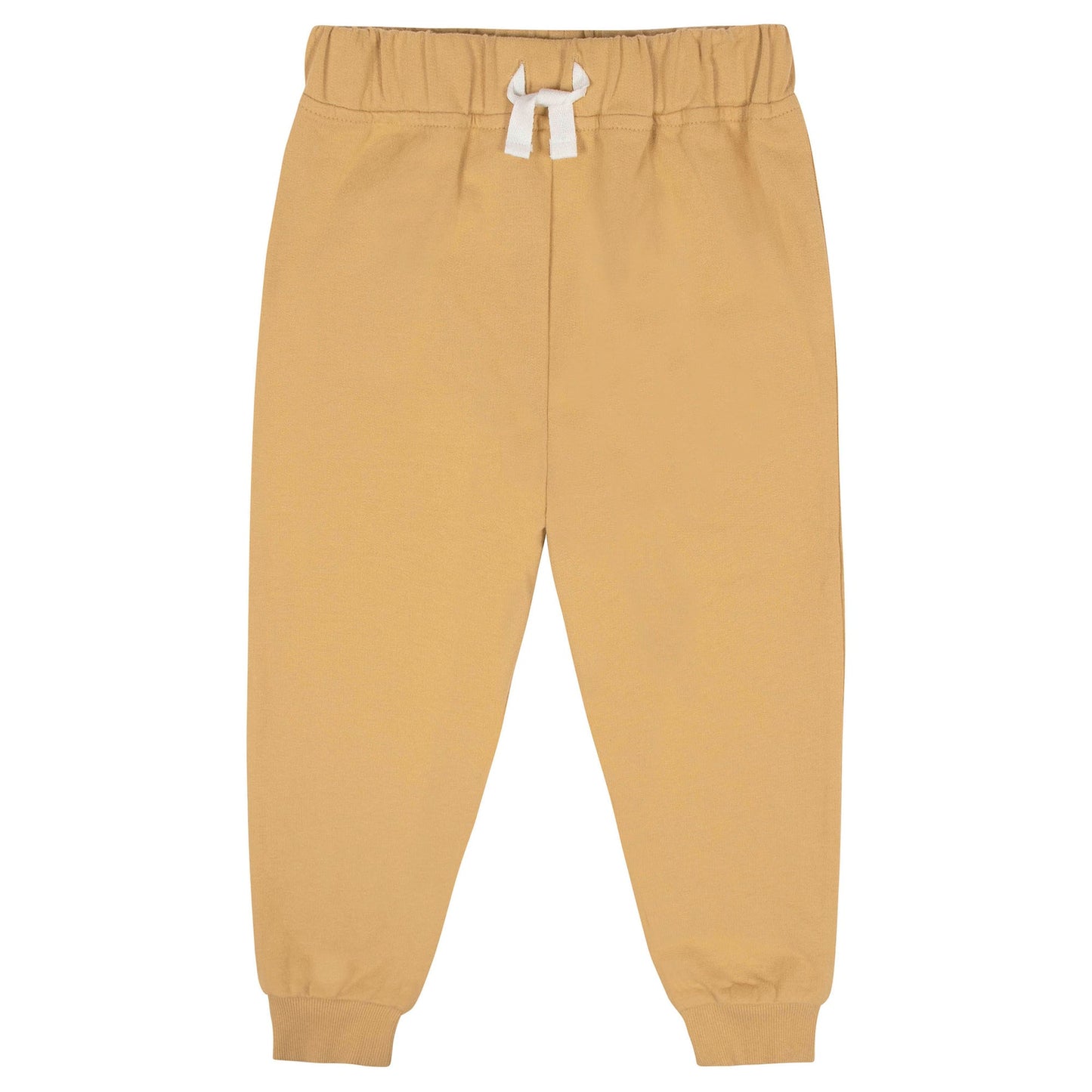 2-Piece Toddler Boys Yellow Pullover & Joggers Set