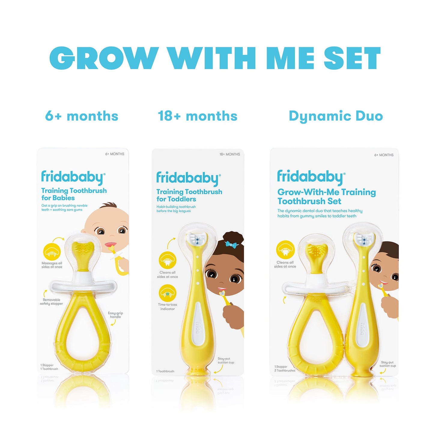 Frida Baby-Training Toothbrush for Toddlers