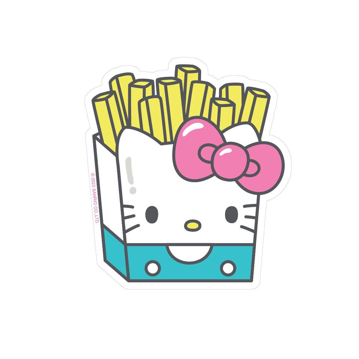 Pipsticks - Hello Kitty Fries Vinyl Sticker