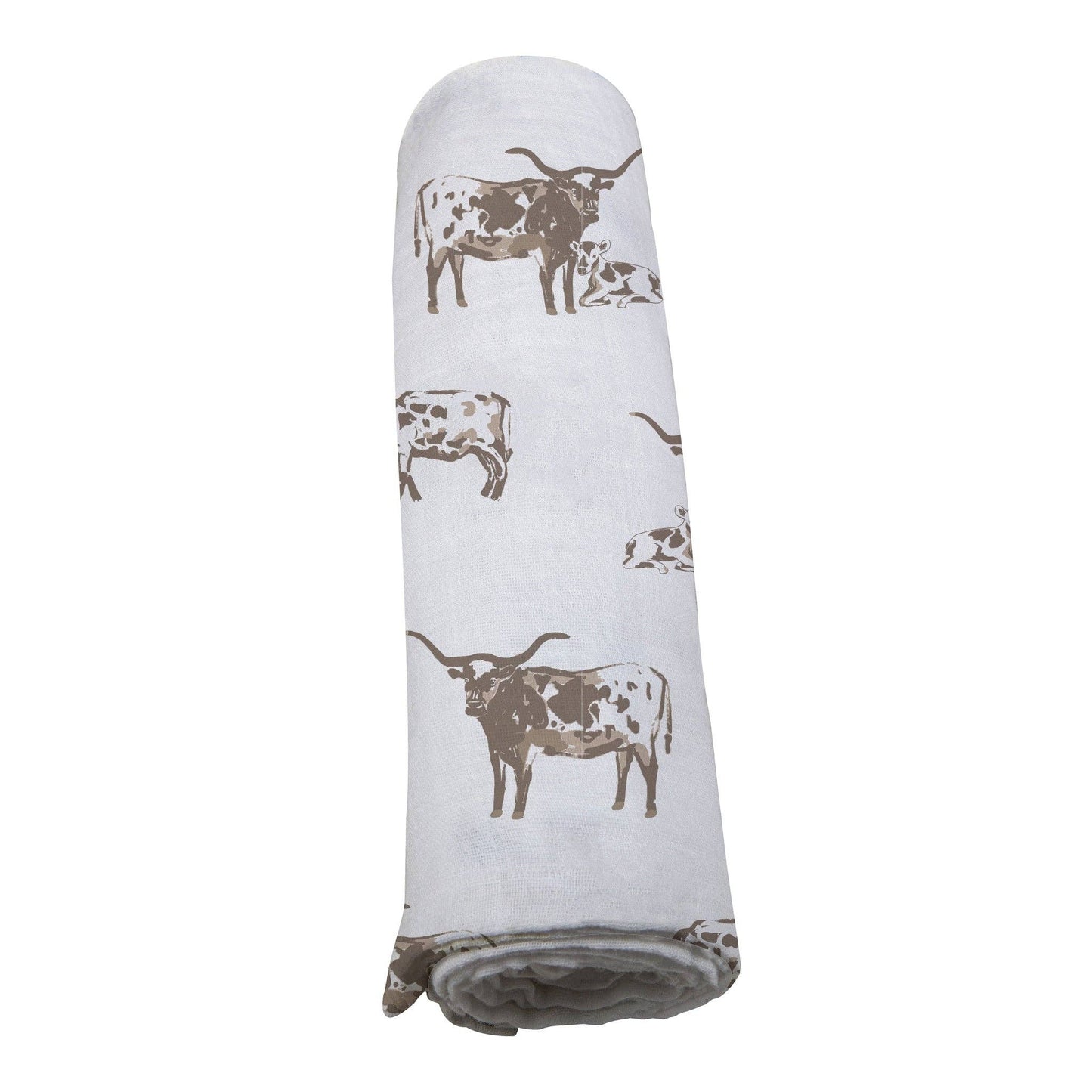 Newcastle Classics - Texas Longhorn Bamboo Swaddle