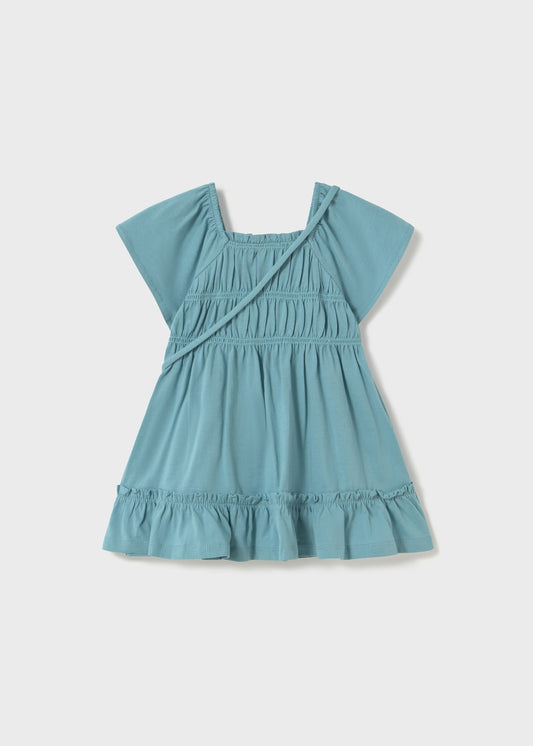 Mayoral Baby Girl Dress with Bag Esmeralda