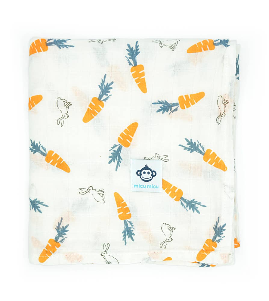 Micu Micu - Carrots Swaddle