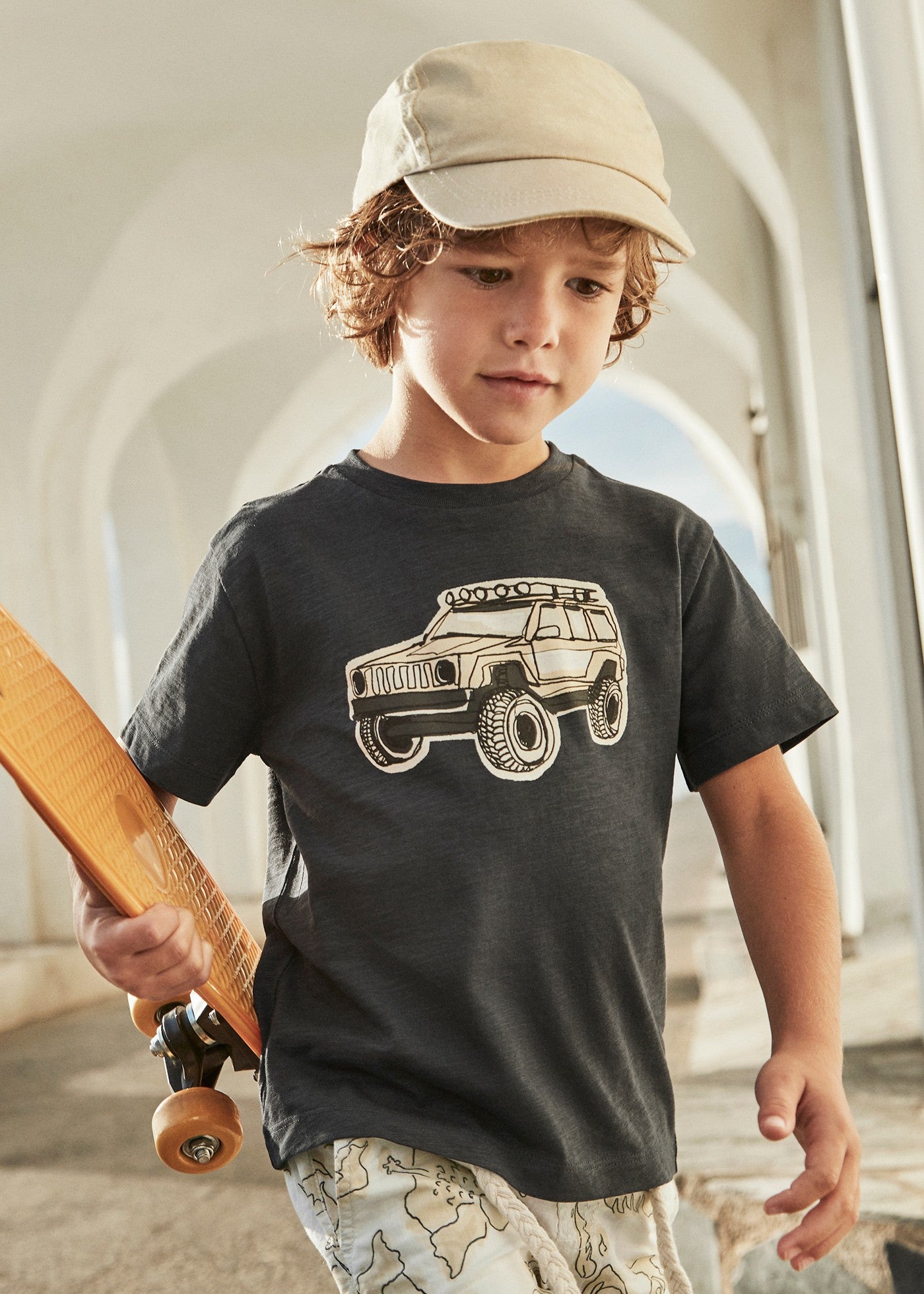 Mayoral Short Sleeve Cotton T-shirt - Off Road Jeep