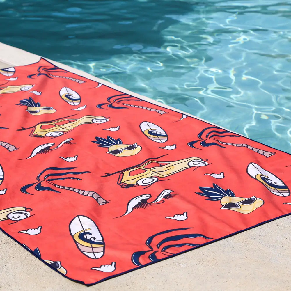 K5 - Microfiber Towel - Beach Trip