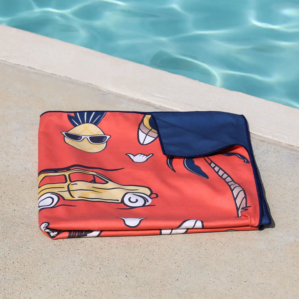 K5 - Microfiber Towel - Beach Trip