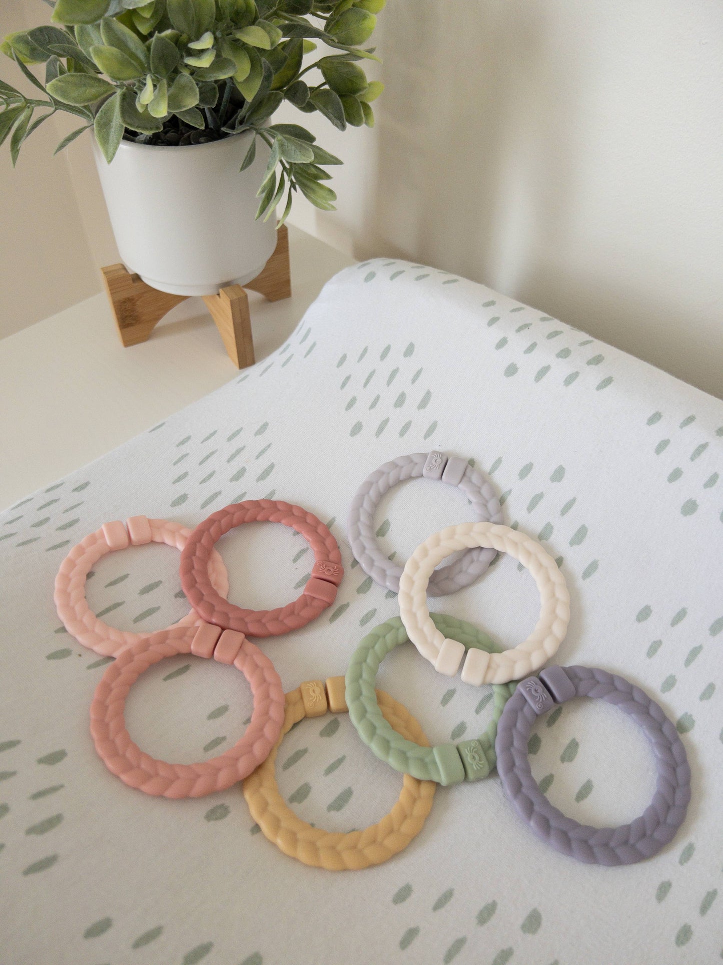 Itzy Ritzy - Bitzy Bespoke Itzy Rings™ Linking Ring Set: Pastel